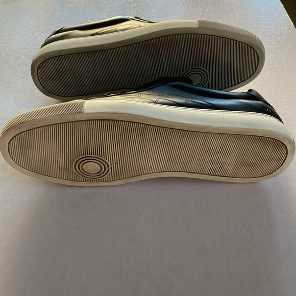 ZADIG & VOLTAIRE Men’s Black Leather Shoes Size 43 - Picture 4 of 8